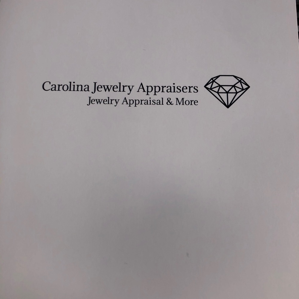 Moissanite and Diamond Ring - Picture 4 of 4